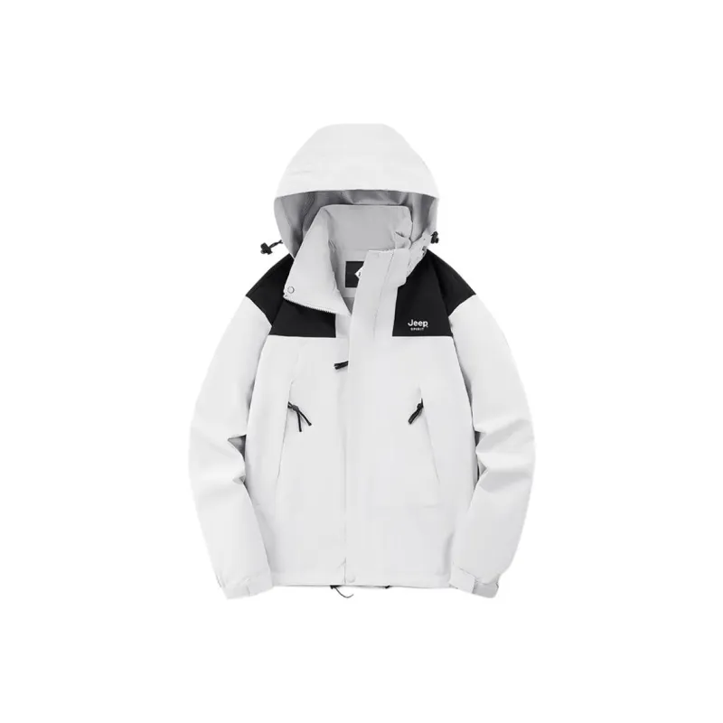 JEEP SPIRIT Urban Living/Travel/Commuting Waterproof, Windproof, Breathable, And Thermal Windbreaker Jacket Unisex-2