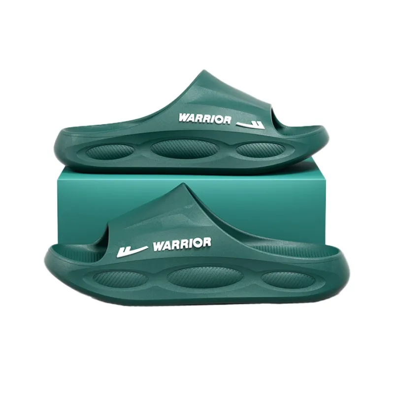 Warrior Slip Resistant Sports Slippers Men's Dark Green-2