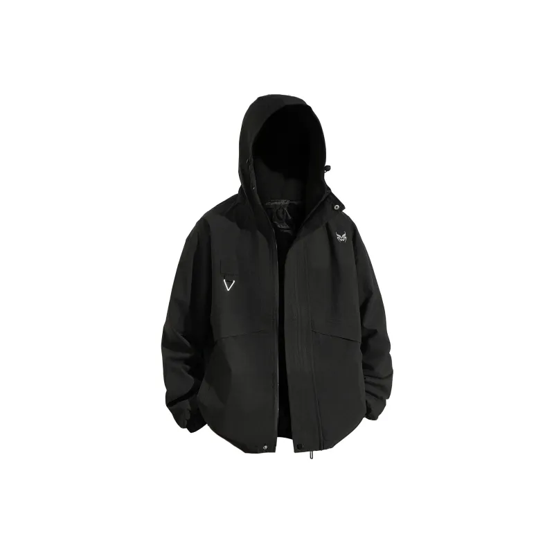 ZMOH Hooded Jacket Unisex Couple's-8
