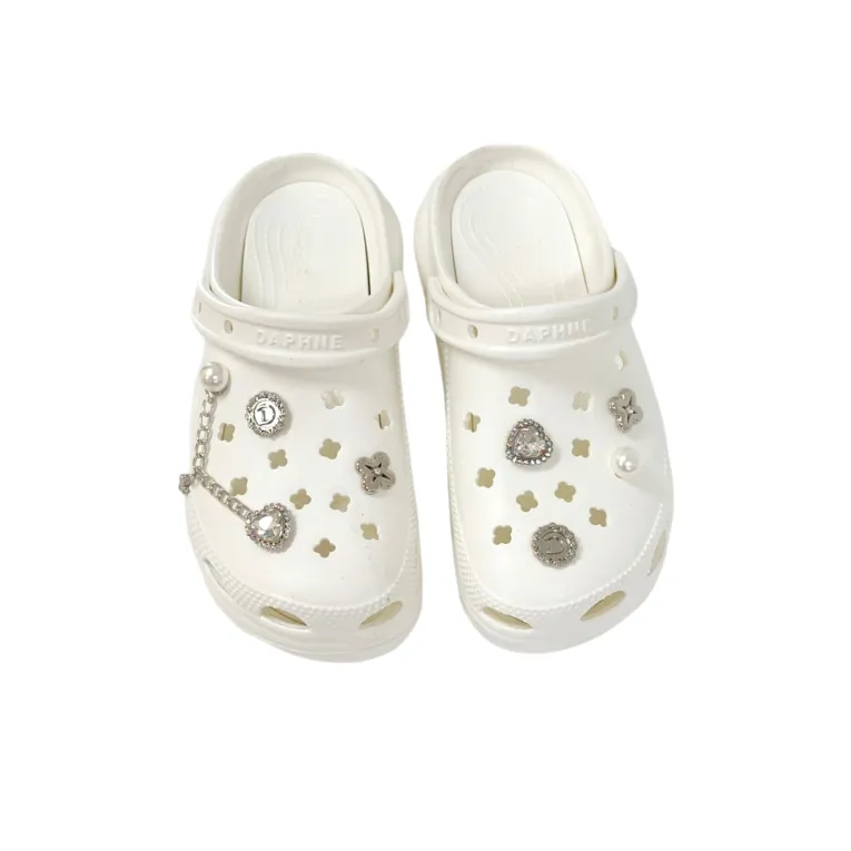 DAPHNE Perforated Door Collection Clogs Women's-10