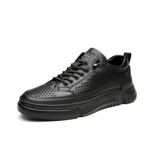 POPULAR ROUSE PR Low Top Skateboard Shoes Men's