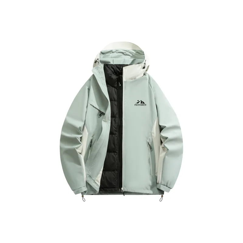 Feiyue Windproof Warm Cold-Resistant Windbreaker Jacket Unisex-6
