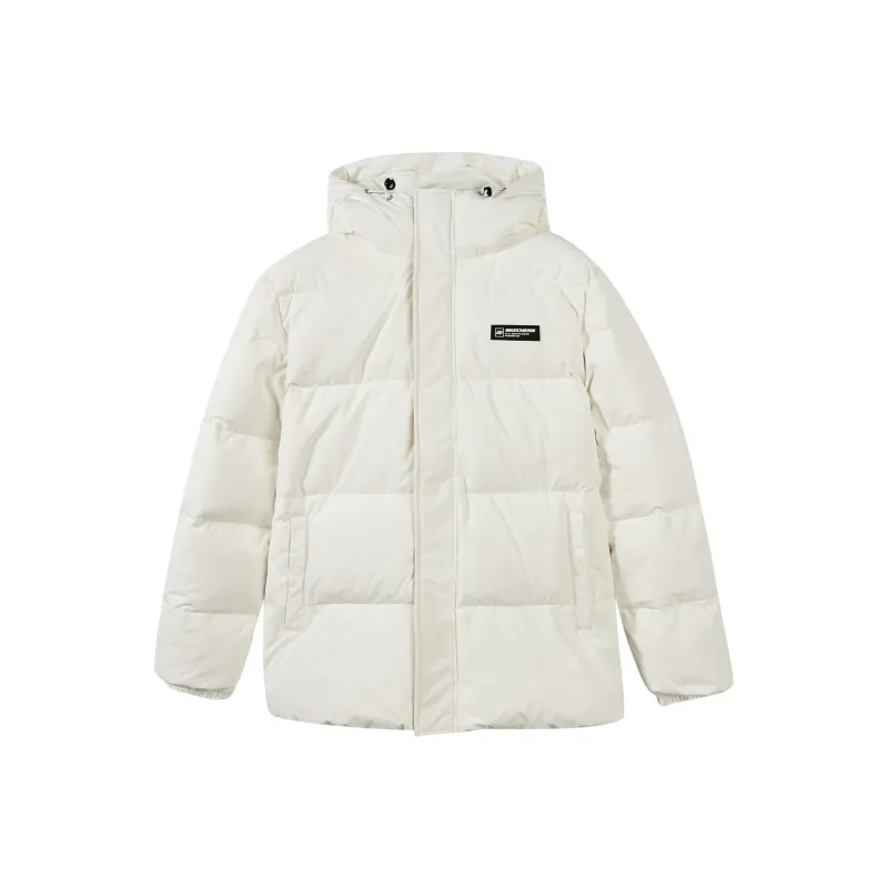 Skechers Colorful Down Jacket Men's Marshmallow White/0074-0