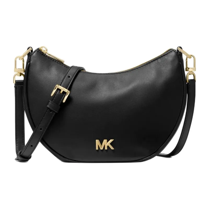 MICHAEL KORS Cow Leather Portable Crossbody Bag, Shoulder Bag Trumpets Women's Black-1
