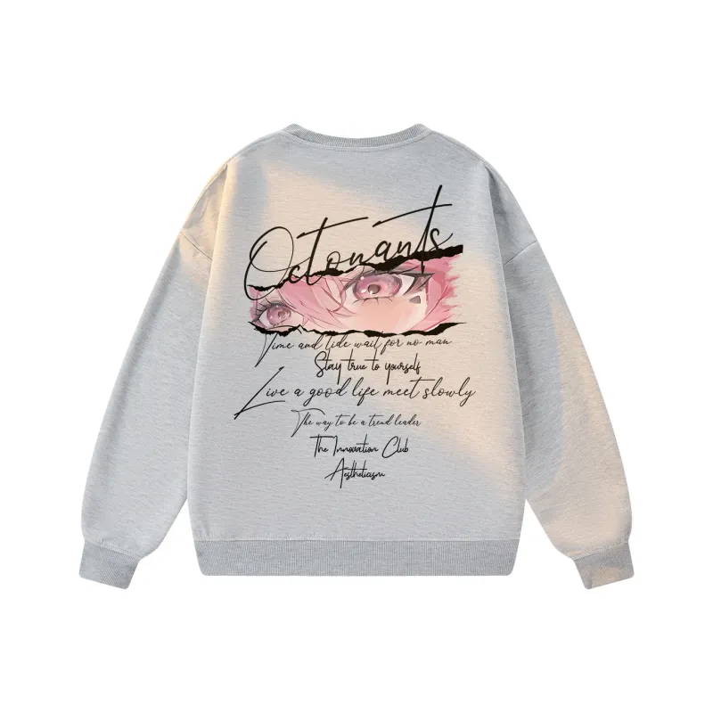 Small Columns Under The Sea Sweatshirt Unisex-14