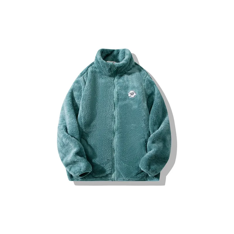 AMBER LIGHT Velvet feel Coat Unisex-6