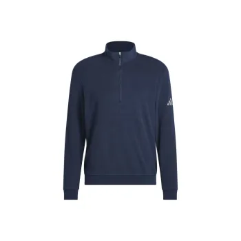 Adidas Free Shipping With AdiClub Ultimate365 Terry Cloth Quarter Zip Pullover