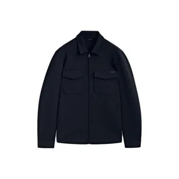 Massimo Dutti Jackets Men Sea Blue