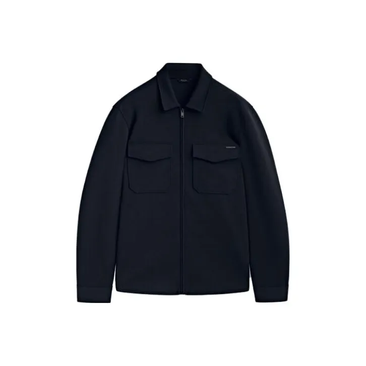 Massimo Dutti Jackets Men Sea Blue-0