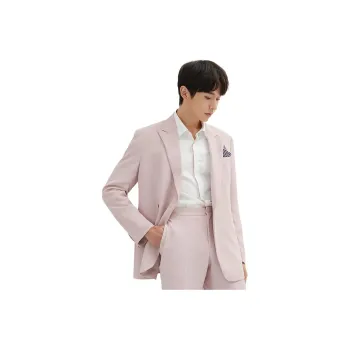 ZIOZIA Business Suit Men's Pink