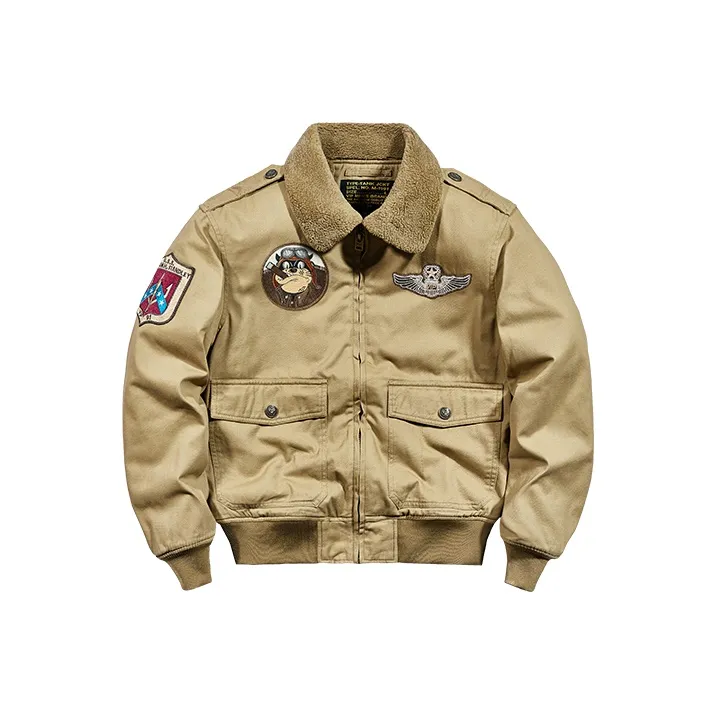 VIP Loose Fit Thickened And Fleece Lined Jacket Winter Men's-3