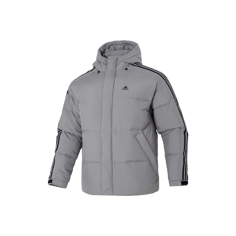 Adidas Down Jackets Men Gray-0