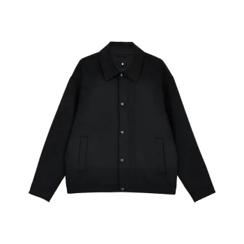 JACK JONES· Woolen Coat Men's Black