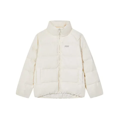 Pony Down Jackets Unisex Ecru