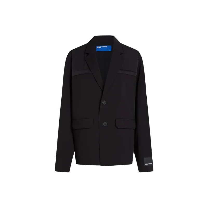 KARL LAGERFELD / Karl Lagerfeld Jeans Panelled Blazer-0