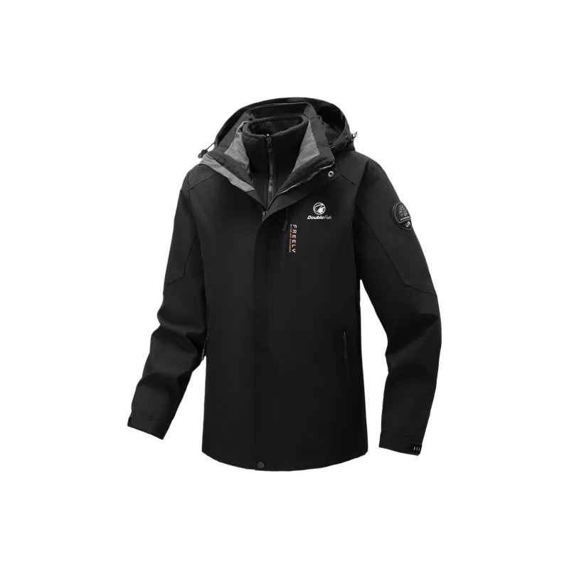 DOUBLEFISH Waterproof And Windproof Windbreaker Jacket Unisex-4