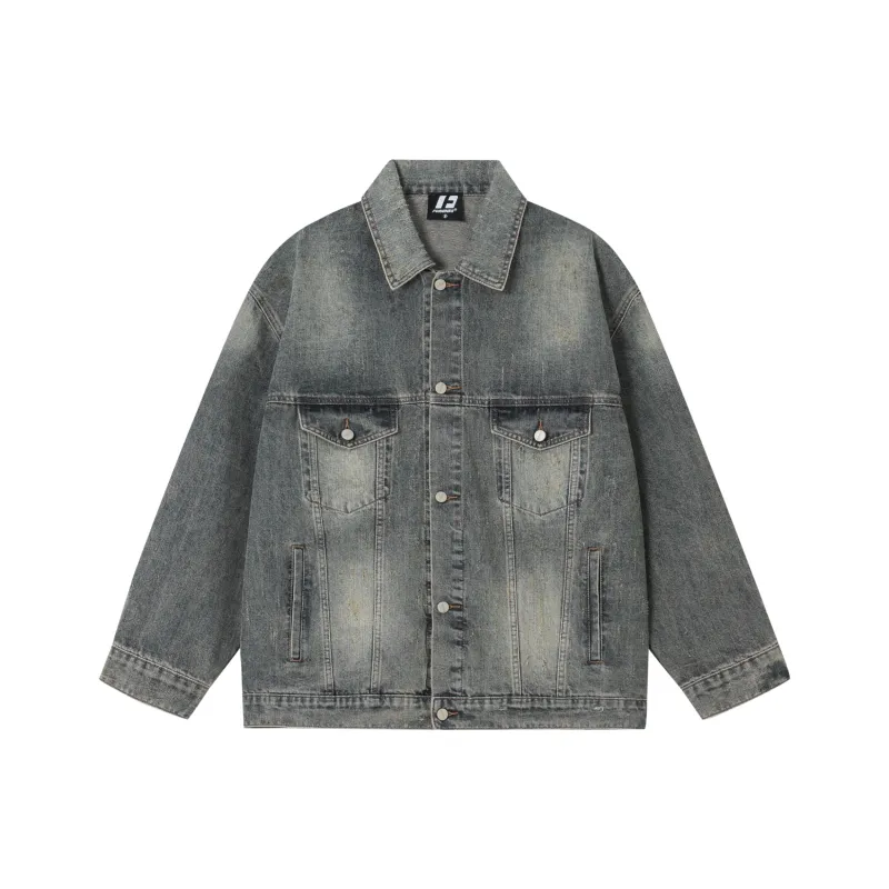 FORNINES Denim Jackets Unisex-2