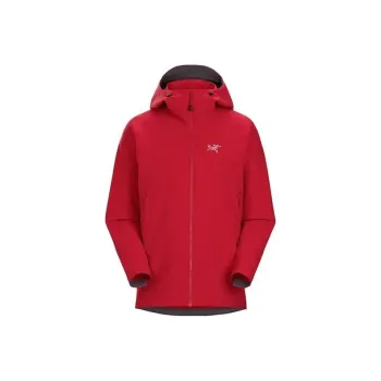 Arcteryx BETA Water Resistant Windproof UV Protection Breathable Wear Resistant Windbreaker Jacket Men's Vintage Red