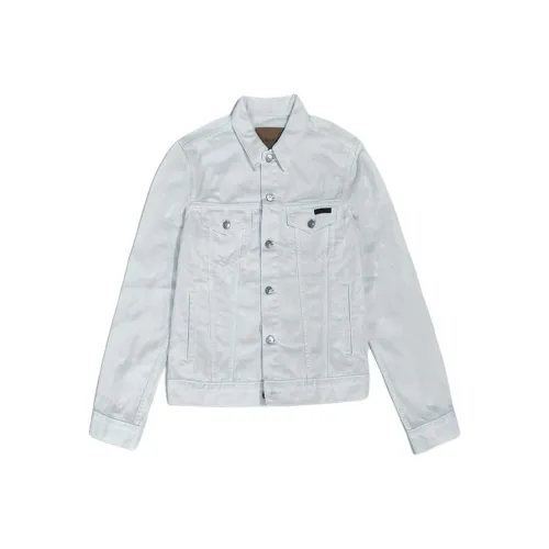CALVIN KLEIN Denim Jacket Men's White