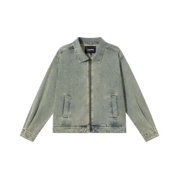 CLIMAX VISION Denim Jacket Unisex Nostalgic Blue