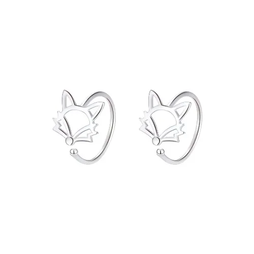 Universe Search S925 Silver Stud Earrings Women's