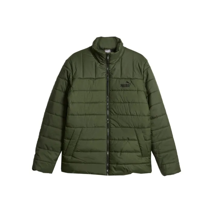 PUMA LOGO CELEBRATION Jackets Men Olive Green-0