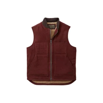 Filson Vests Men Deep Red