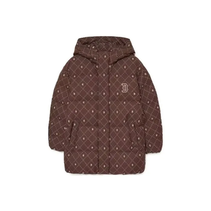 MLB New York Yankees FW23 Down Jacket Unisex Dark Brown-0