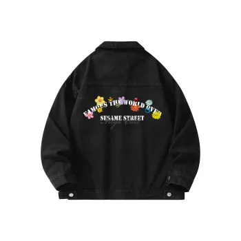 SESAME STREET Denim Jacket Unisex