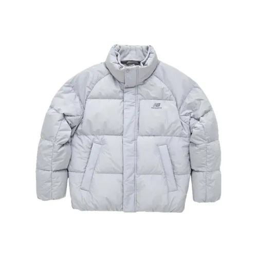 New Balance Down Jacket Unisex Light Gray