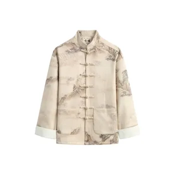 XUANSHENG Jackets Coats Men's Landscape