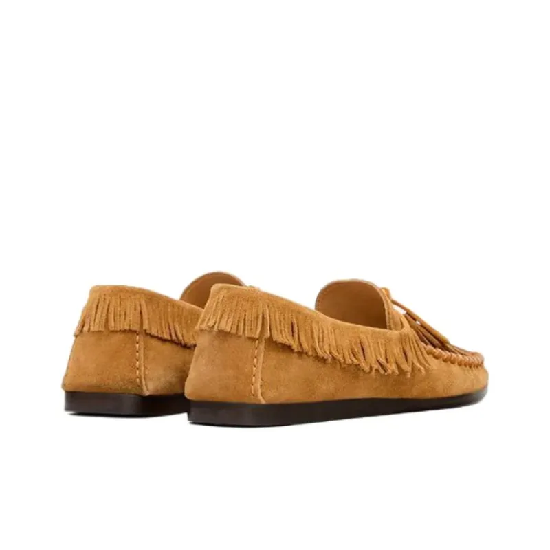 ISABEL MARANT Fitza Loafers Women's Brown-3