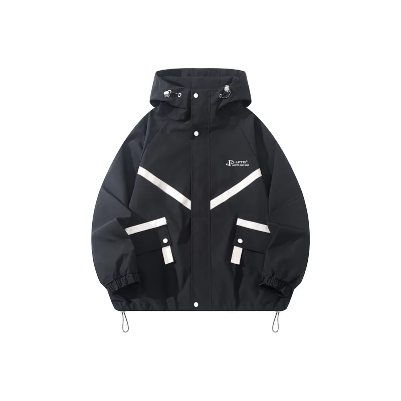 Lafetto Wear Resistant Water Resistant Windproof Windbreaker Jacket Unisex-0