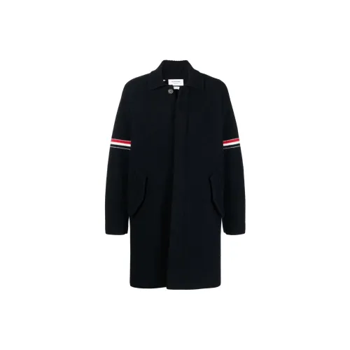 THOM BROWNE Milano Rwb Striped Car Coat