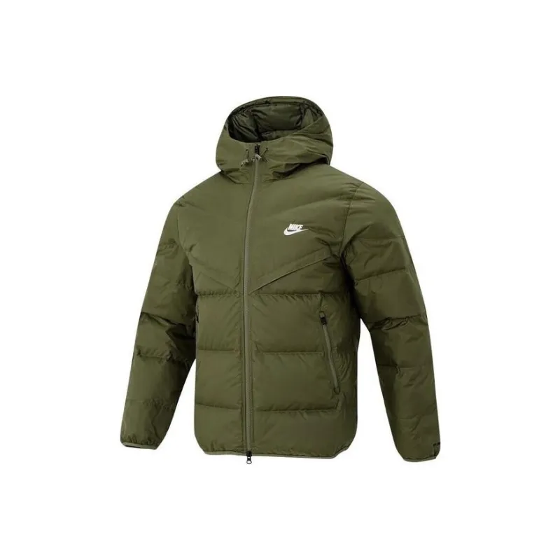 Nike Sportswear Therma-FIT Repel Hooded Puffer Classic Jacket Green-0