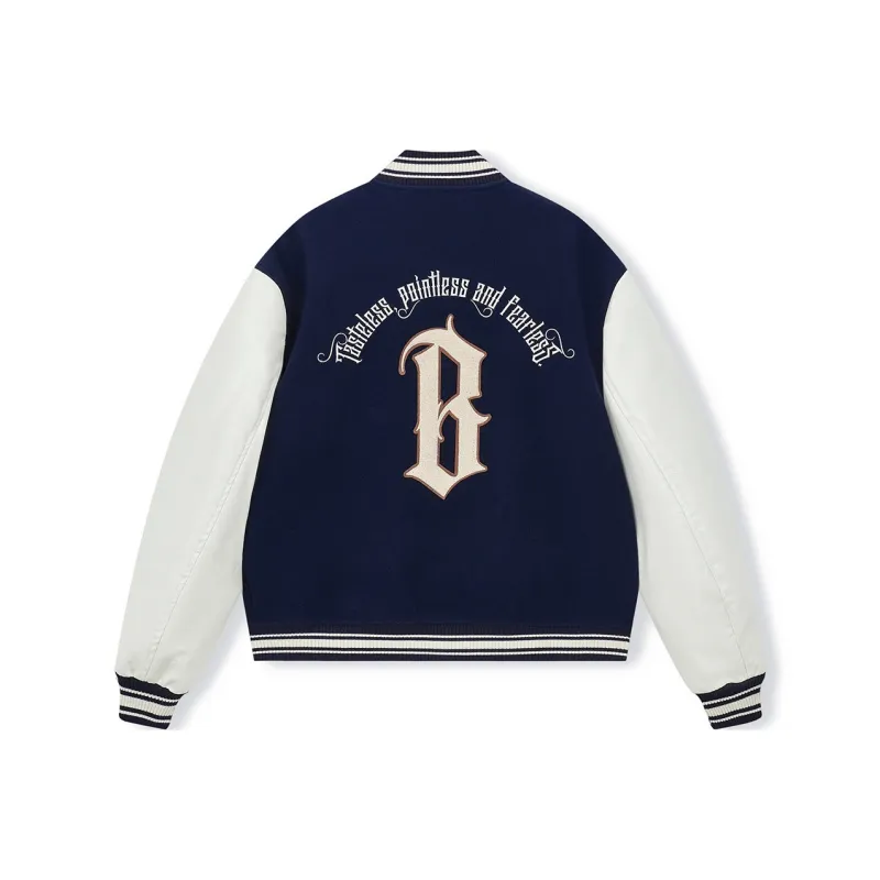 BONELESS Baseball Jacket Unisex-4