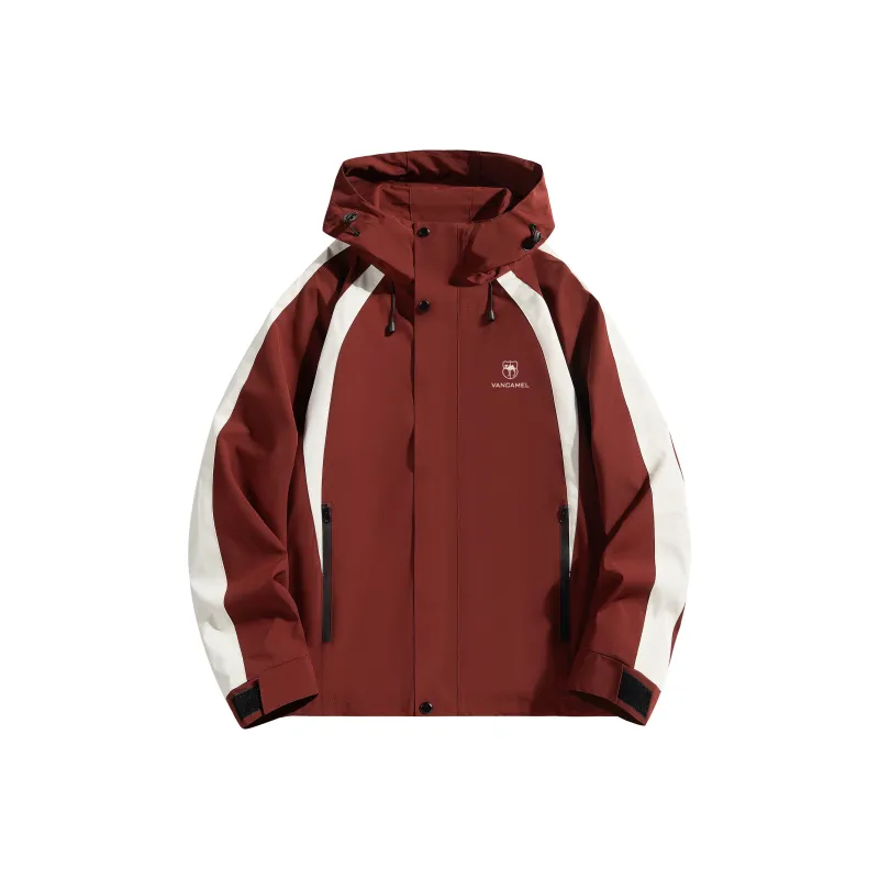 VanCamel Waterproof And Windproof To Keep Warm Windbreaker Jackets Unisex-8