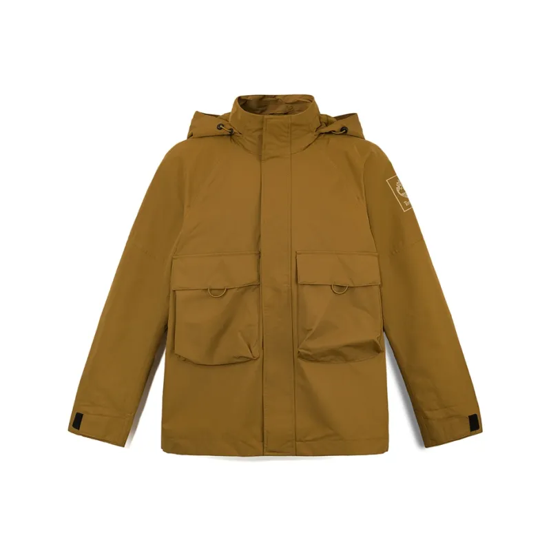 Timberland Waterproof And Breathable Windproof Windbreaker Jacket Men's Light Brown-0