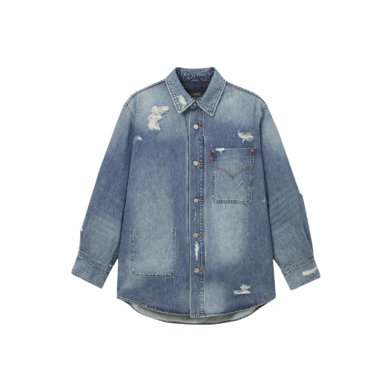 Levi's Denim Jacket Men's Denim Blue-0