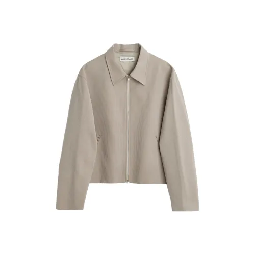 OUR LEGACY Mini Corduroy Zip-up Jacket