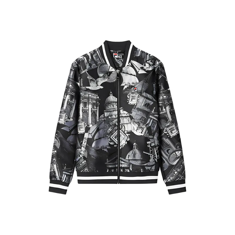 FILA Baseball Jerseys Men Black-0