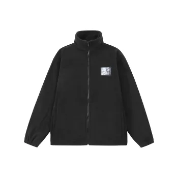 HELIPORT Velvet Jackets Unisex Black