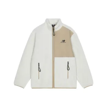 New Balance Velvet Jackets Unisex Ecru