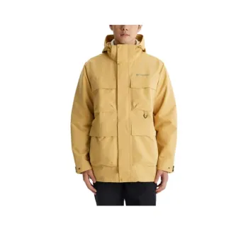 Columbia Transit Waterproof And Warm Windbreaker Jacket Men's Yellow