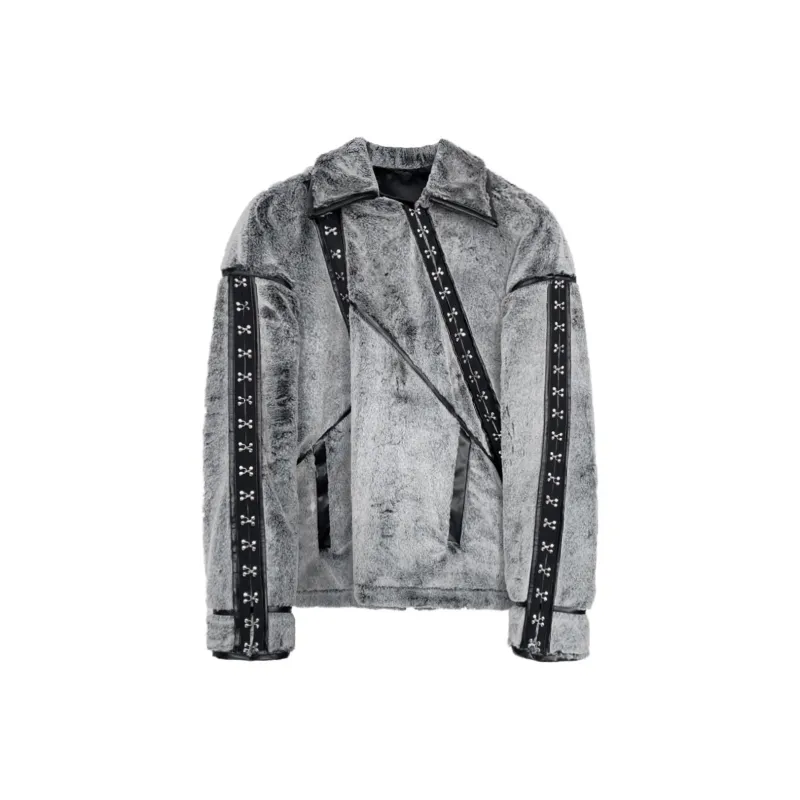 TIWILLTANG Jackets Men Dark Gray-0
