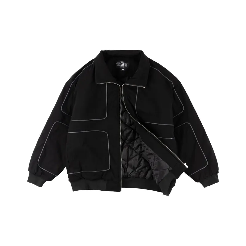 XINYINSU Puffer Jackets Unisex Black-0
