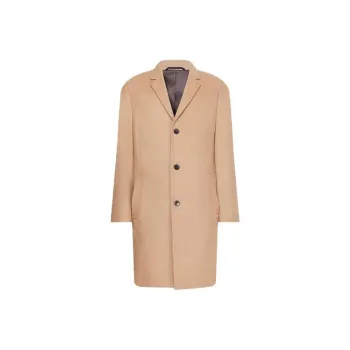 Calvin Klein Coats Men Camel