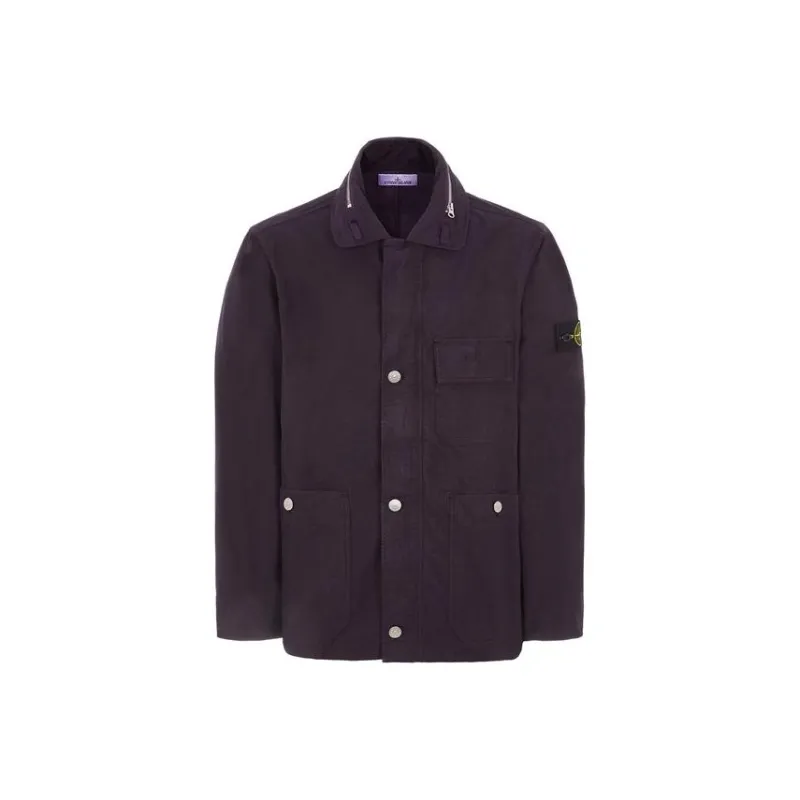 STONE ISLAND Jackets Men Purple-0