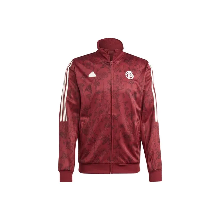 Adidas FC Bayern Jackets Men Dark Red-0