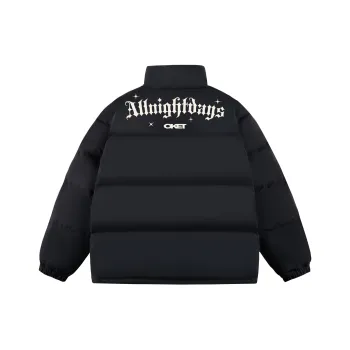 RECOLETA Gothic Words Unisex Down Jacket